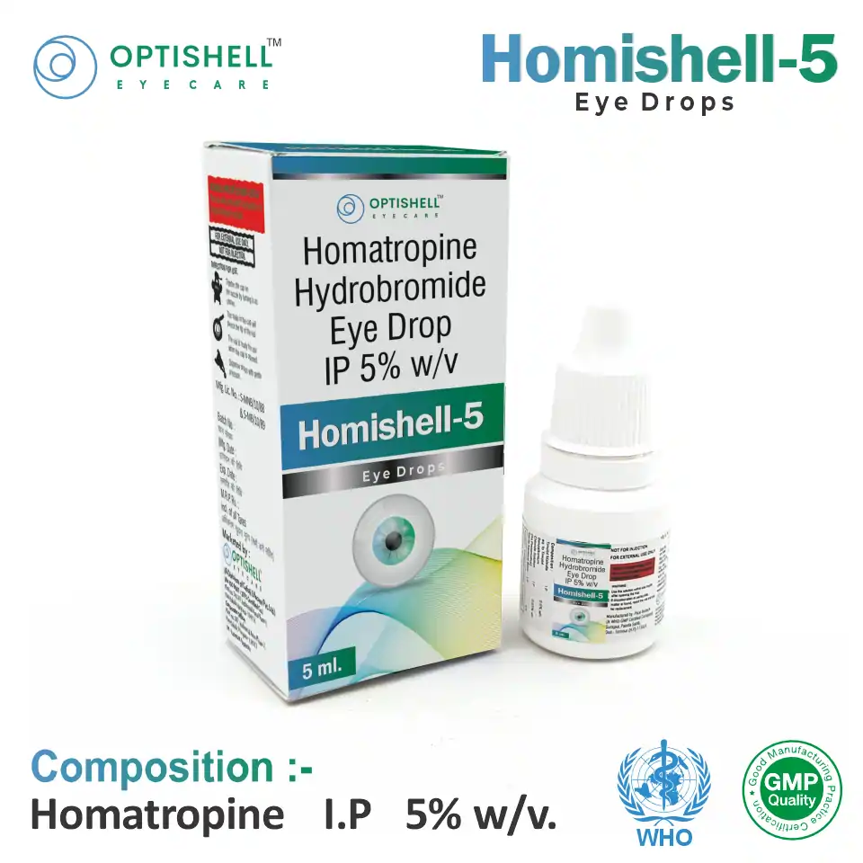 Homatropine 5% Eye Drops PCD